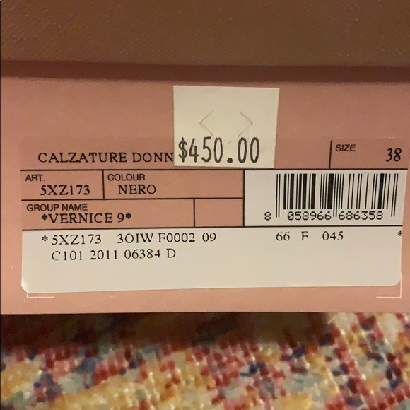 Miu Miu Platform Black Patent - Picture 4 of 4